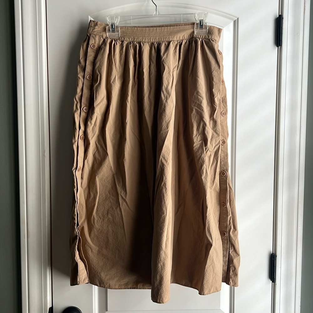 Madewell mid length skirt